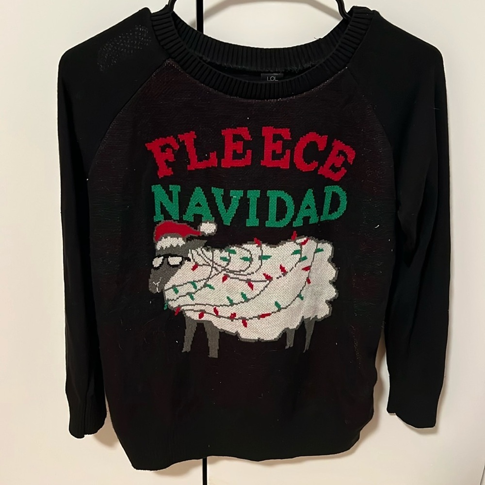 Funny saying Christmas sweater